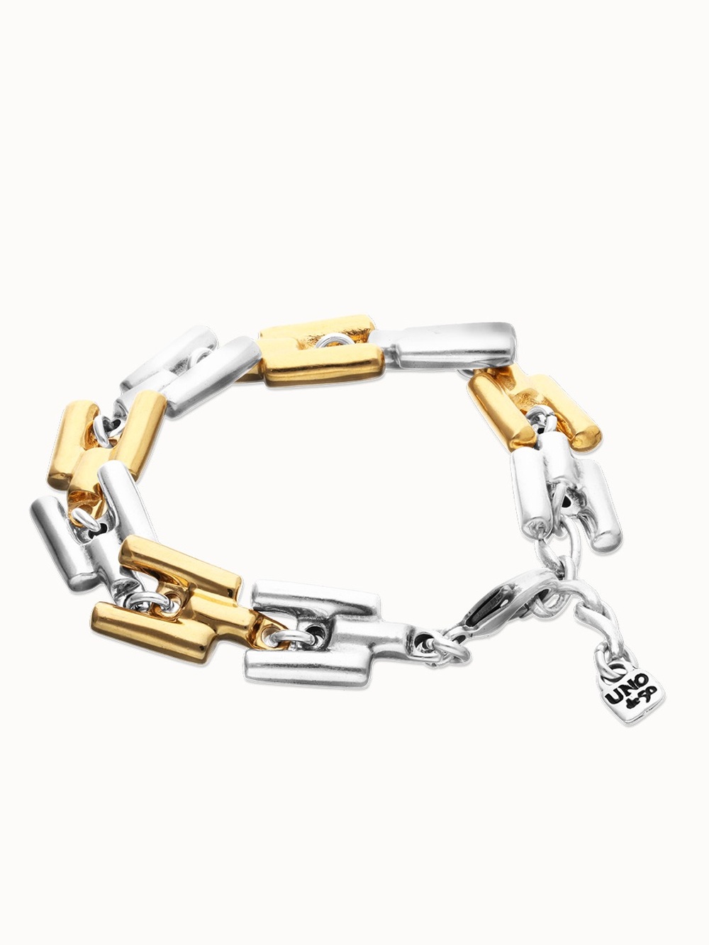 UNO de 50 Square Links Chain Bracelet